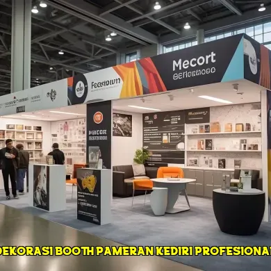 dekorasi booth pameran kediri profesional